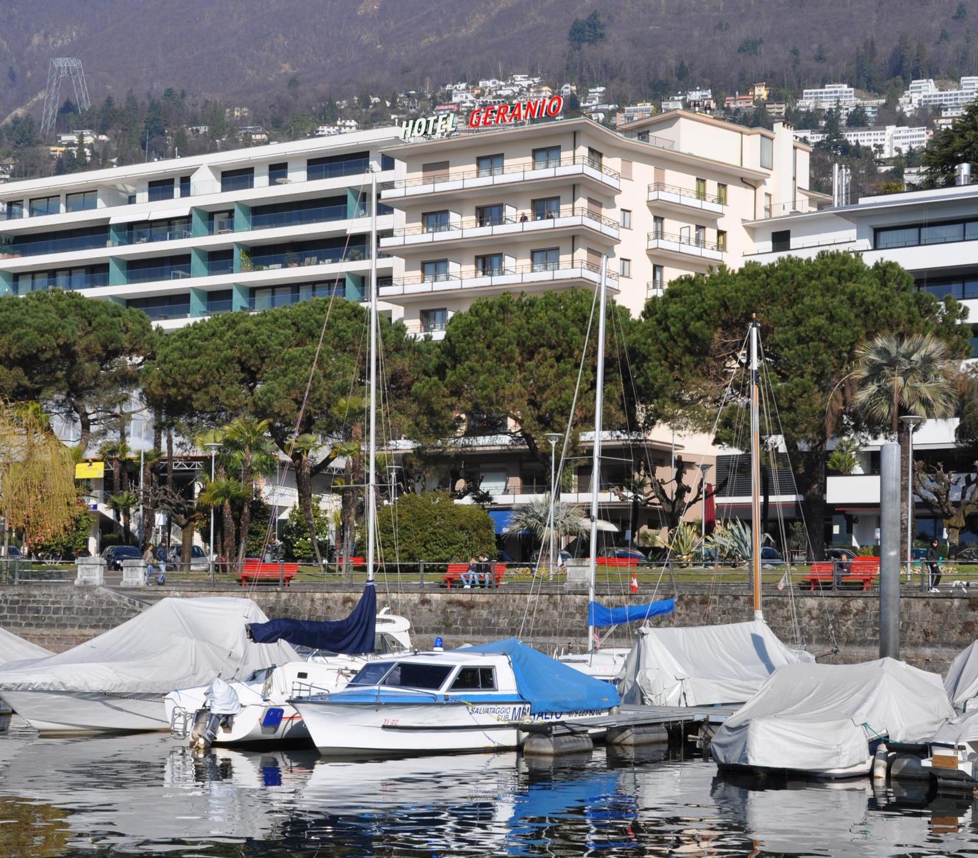 Hotel Geranio Au Lac Muralto Екстер'єр фото