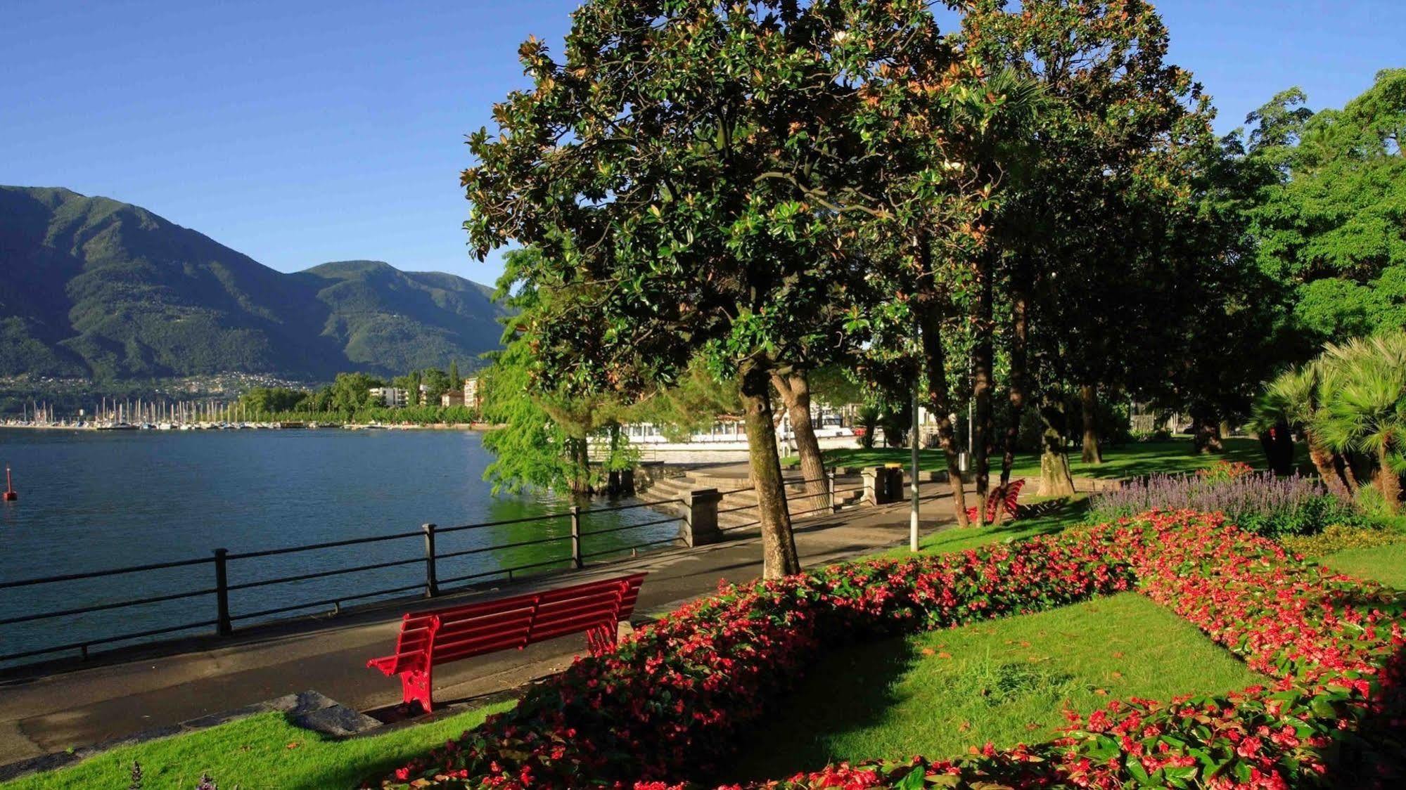 Hotel Geranio Au Lac Muralto Екстер'єр фото